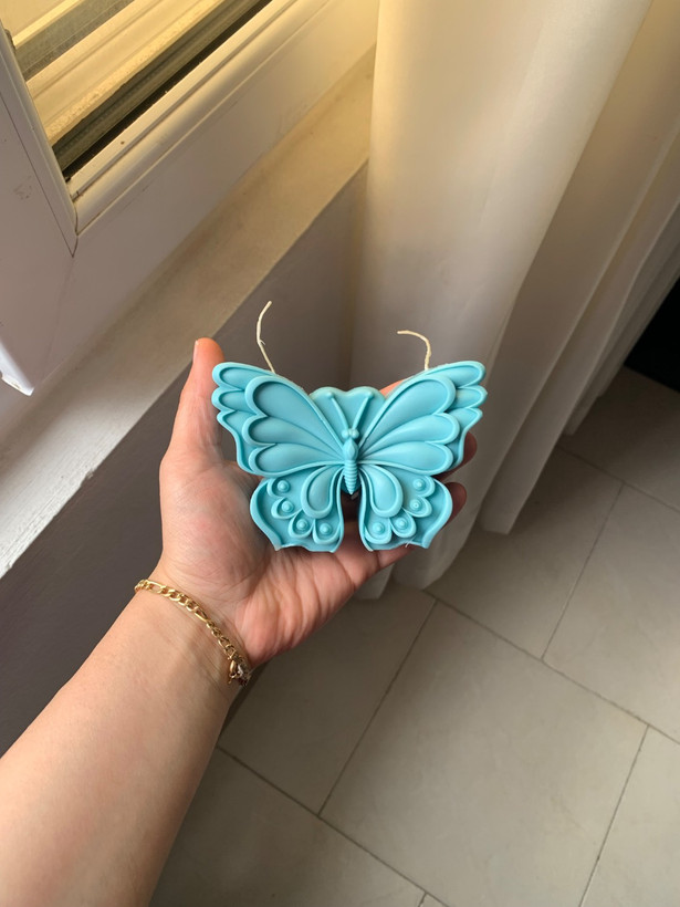 شمع دستساز پروانه