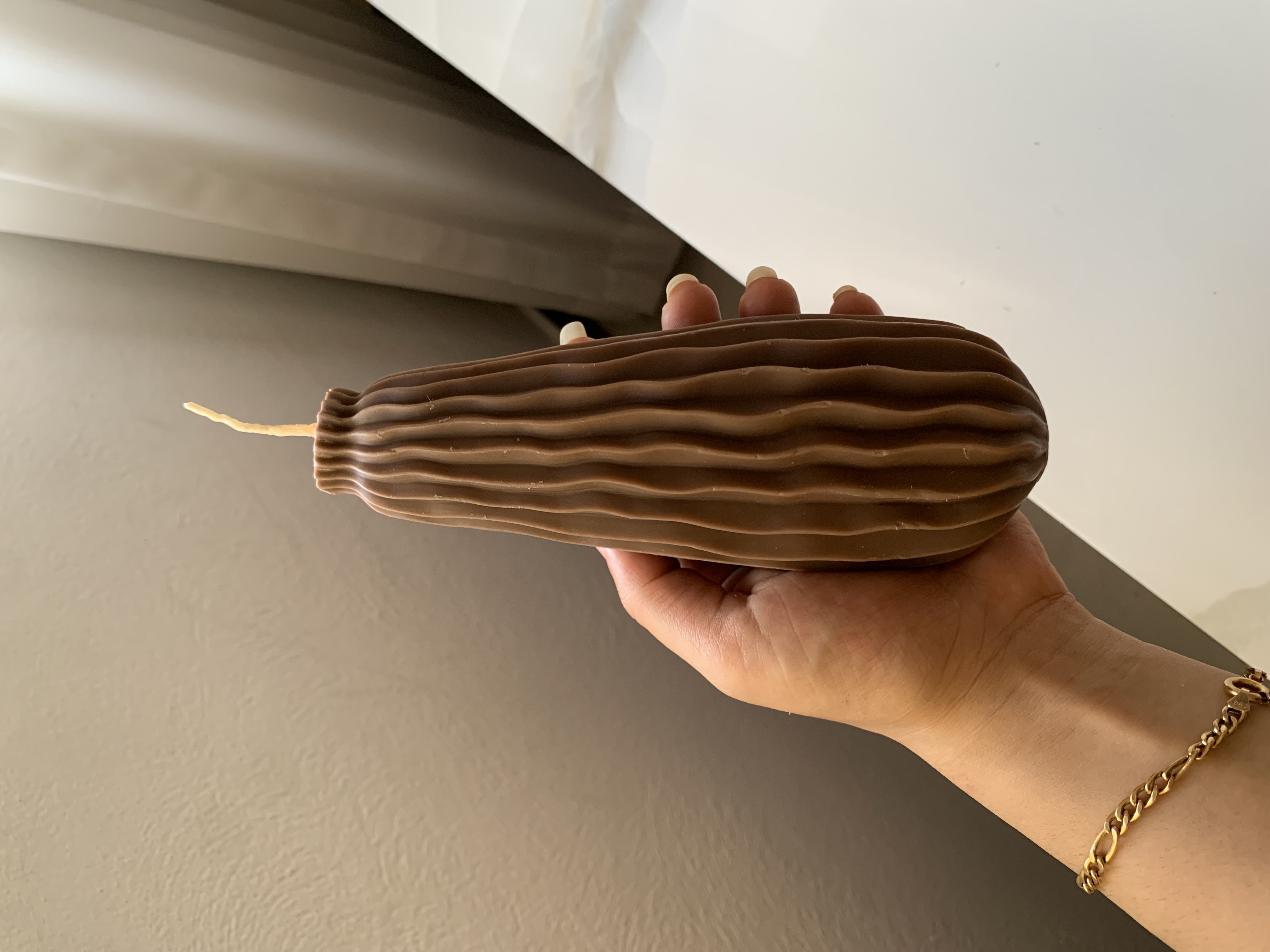 شمع دستساز استوانه دفرمه